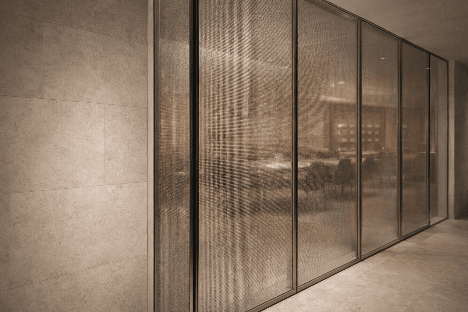 Woven copper surface